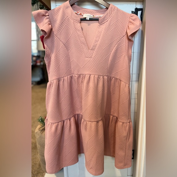 Umgee dress blush pink size XL EUC - Picture 3 of 8
